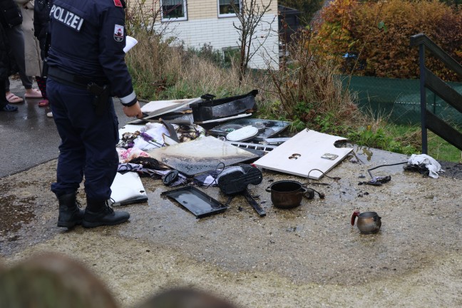 	Drei Feuerwehren bei Kchenbrand in Kremsmnster im Einsatz