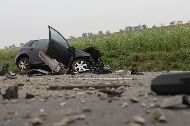 	Tdlicher Frontalcrash: Autolenker (57) starb bei Kollision mit Biertransporter in Grieskirchen