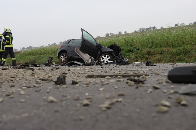 	Tdlicher Frontalcrash: Autolenker (57) starb bei Kollision mit Biertransporter in Grieskirchen