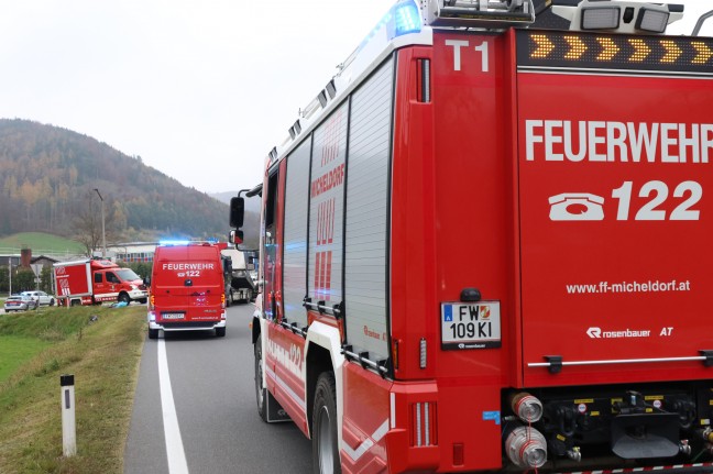 	Personenrettung nach schwerem Kreuzungscrash in Micheldorf in Obersterreich