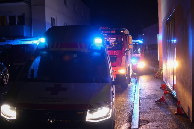 	Rauchwarnmelder entdeckte Kchenbrand in einer Wohnung in Kremsmnster noch in Entstehungsphase