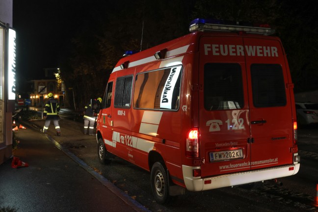 	Rauchwarnmelder entdeckte Kchenbrand in einer Wohnung in Kremsmnster noch in Entstehungsphase