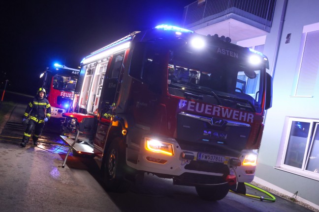 	Brand im Mllraum eines Mehrparteienwohngebudes in Asten