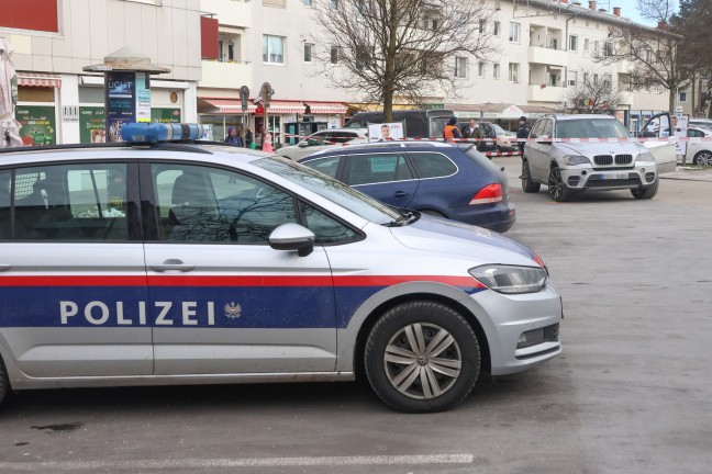 Schsse gefallen: Tschetschene bei Streit in einem Auto in Linz-Neue Heimat angeschossen