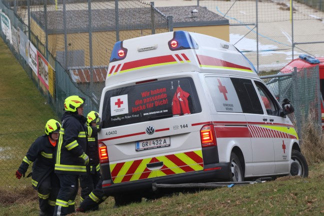 Absturz: Mann bei Forstarbeiten in Gaspoltshofen in steilem Waldstck abgestrzt