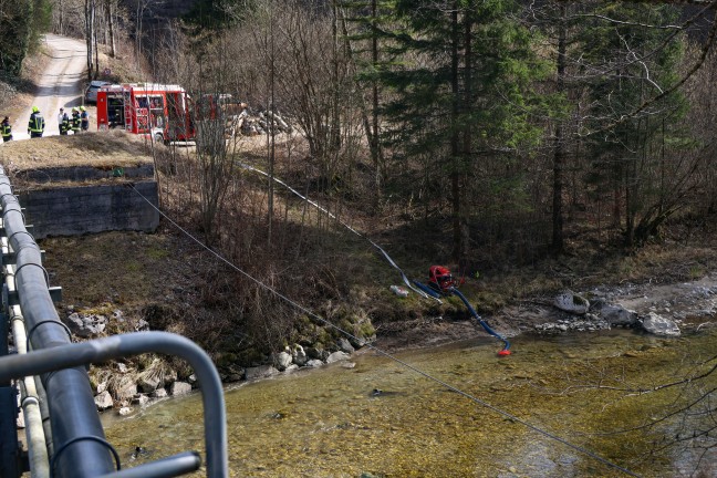 Greren Waldbrand am Teichlberg bei St. Pankraz im letzten Moment gerade noch verhindert