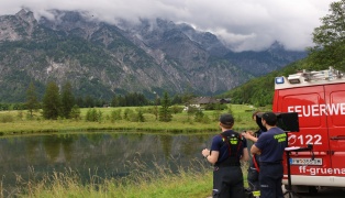 Suchaktion nach vermisster Bergwanderin in Grnau im Almtal fortgesetzt