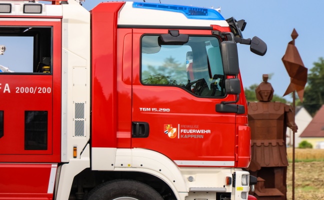 Personenrettung: Feuerwehr zur Rettung eines verunfallten Rollstuhlfahrers nach Marchtrenk alarmiert