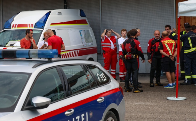 Personensuche in der Steyr: Groaufgebot sucht zwischen Grnburg und Molln nach vermisster Person