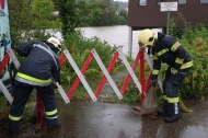 Intensiver Dauerregen und steigende Pegel sorgen für viele Einsätze in Oberösterreich