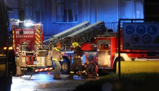 Brand im Bereich einer Filteranlage eines Zementwerks in Kirchdorf an der Krems