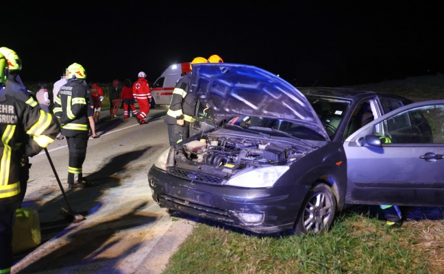 Nächtlicher Verkehrsunfall bei Haag am Hausruck fordert einen Verletzten