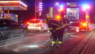 lspur von Lambach nach Stadl-Paura sorgte fr greren Einsatz der Feuerwehren